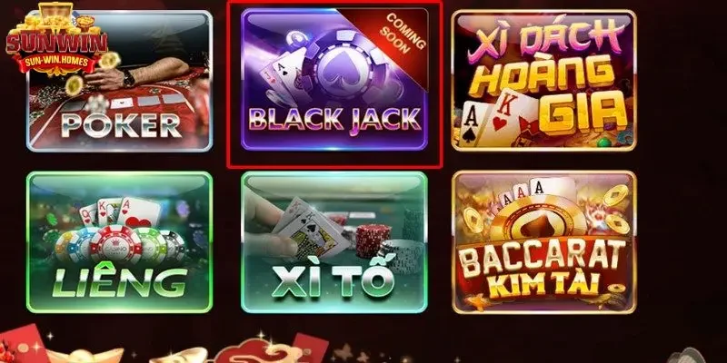 Tuyển tập các trò chơi casino tại cổng Sunwin 